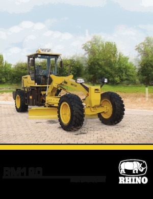 Równiarki RHINO RM120