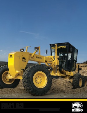 Równiarki RHINO RM123