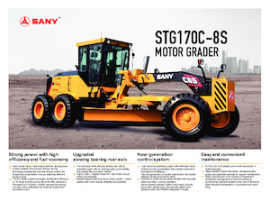 Równiarki Sany STG170C-8S