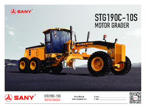 Równiarki Sany STG190C-10S
