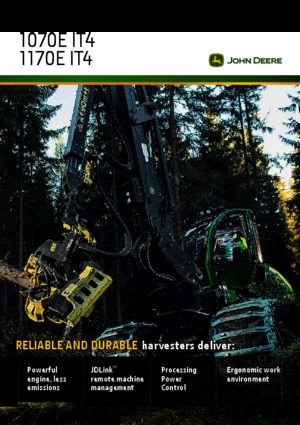 Kombajny John Deere 1170 E IT4