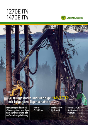 Kombajny John Deere 1470 E IT4