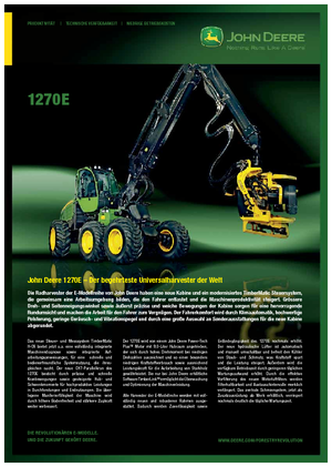 Kombajny John Deere 1270 E
