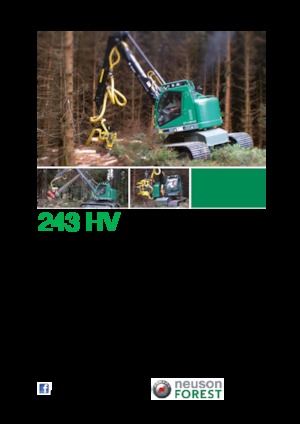 Kombajny Neuson Forest 243HV