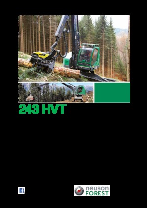 Kombajny Neuson Forest 243HVT