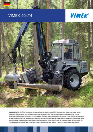 Kombajny Vimek 404 T 4
