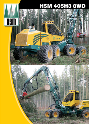 Kombajny HSM 405 H3 8WD