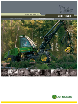 Kombajny John Deere 1070 D