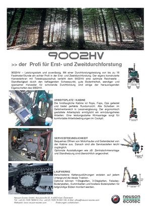 Kombajny Neuson-Ecotec 9002 HV