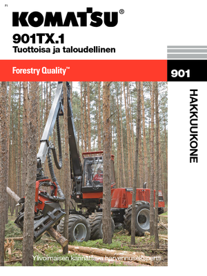 Kombajny Komatsu 901 TX
