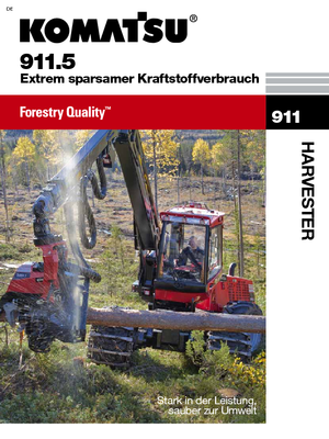 Kombajny Komatsu 911.5