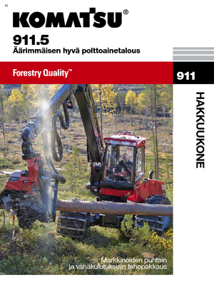 Kombajny Komatsu 911.5