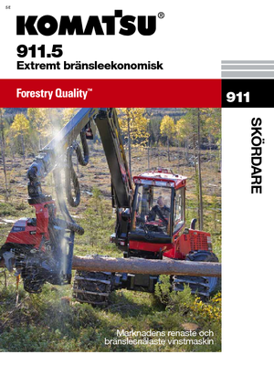 Kombajny Komatsu 911.5