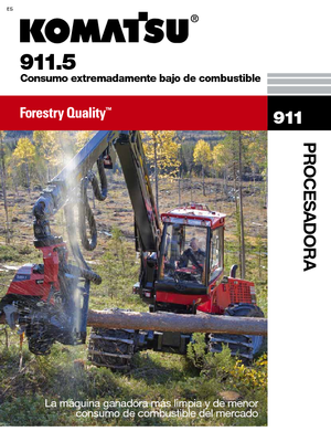 Kombajny Komatsu 911.5