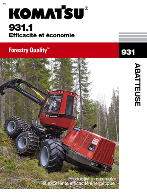 Kombajny Komatsu 931.1