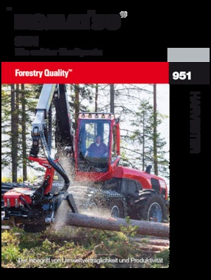 Kombajny Komatsu 951