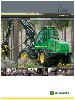 Kombajny John Deere 970 D Eco III
