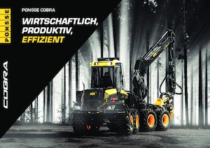 Kombajny Ponsse Cobra