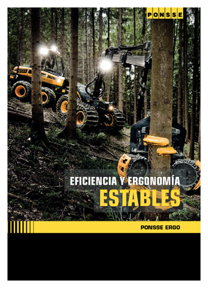 Kombajny Ponsse Ergo