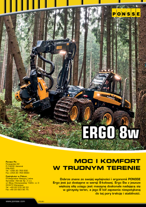 Kombajny Ponsse Ergo