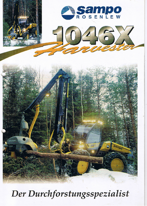 Kombajny Sampo Rosenlew SR 1046 X