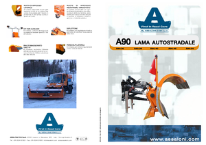 Pługi śnieżne autostradowe Assaloni A 90.40*