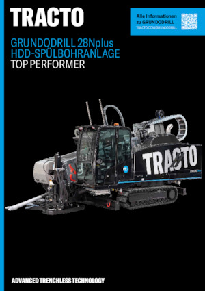 Wiertnice poziome TRACTO-Technik Grundodrill 28 N plus