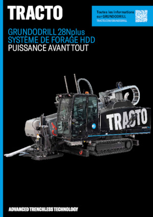 Wiertnice poziome TRACTO-Technik Grundodrill 28 N plus