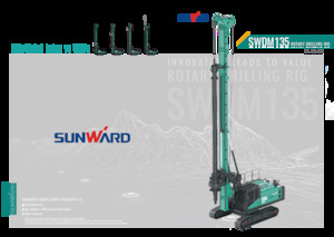 Wiertnice poziome Sunward SWDM135