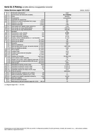 Wózki do kompletacji zamówień Icem GL 5 Picking