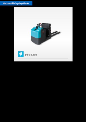 Wózki do kompletacji zamówień Baoli EP 20-120