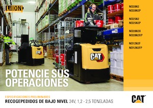 Wózki do kompletacji zamówień Caterpillar NO20N2X