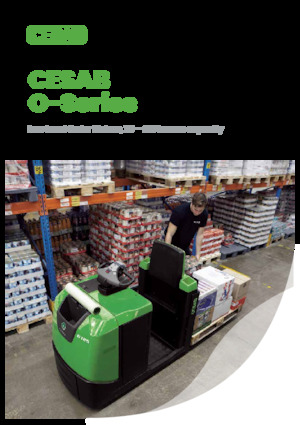 Wózki do kompletacji zamówień Cesab O112P