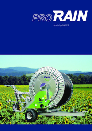 Bębny do węża Bauer Irrigation PRORAIN F40 110-500