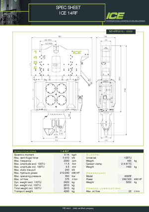 Wibromłoty ICE 14 RF