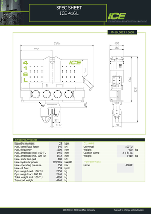 Wibromłoty ICE 416 L