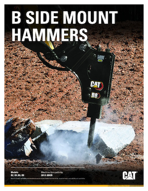 Młoty hydrauliczne Caterpillar B2