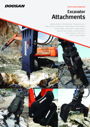 Młoty hydrauliczne Doosan DXB160