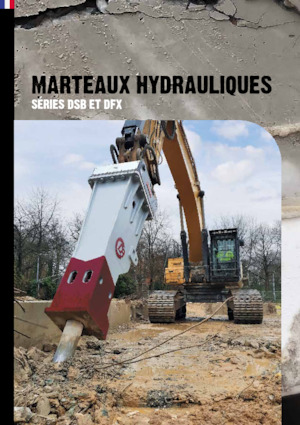 Młoty hydrauliczne Demarec DFX-58