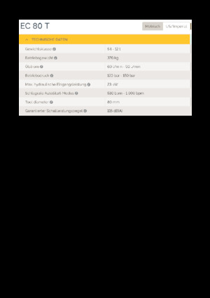Młoty hydrauliczne Epiroc EC 80 T