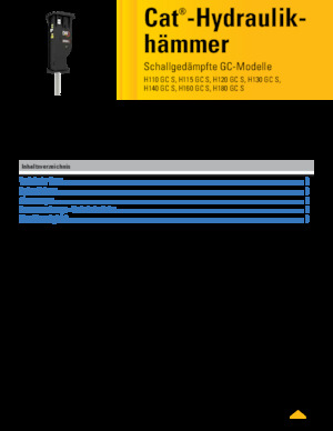 Młoty hydrauliczne Caterpillar H140GC S 