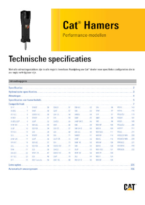 Młoty hydrauliczne Caterpillar H120 S