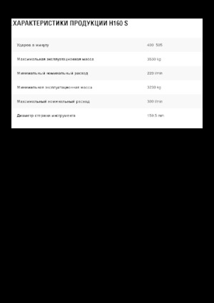 Młoty hydrauliczne Caterpillar H160 S