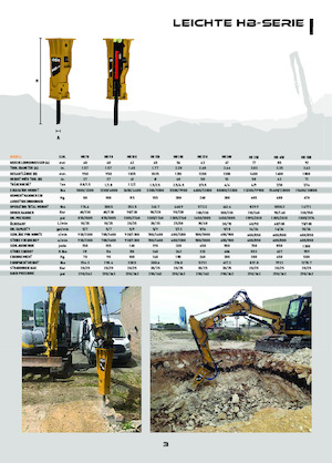 Młoty hydrauliczne OSA Demolition Equipment HB 150