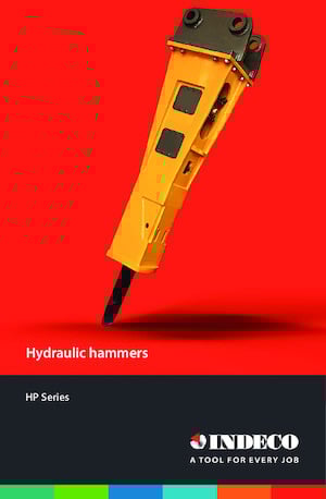 Młoty hydrauliczne INDECO HP 150 FS