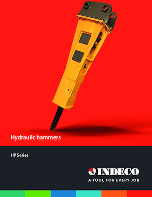 Młoty hydrauliczne INDECO HP 350 FS