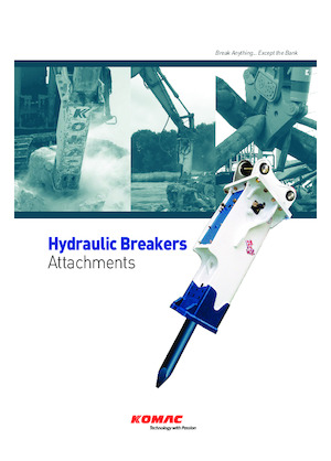 Młoty hydrauliczne Komac TOR 55 H