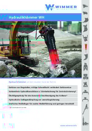 Młoty hydrauliczne WIMMER WH 10