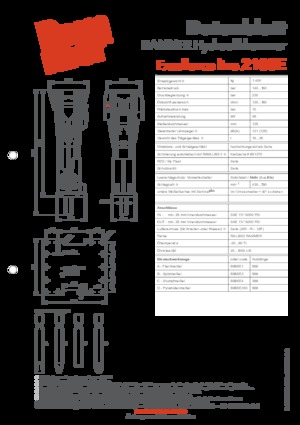 Młoty hydrauliczne Rammer 2166E