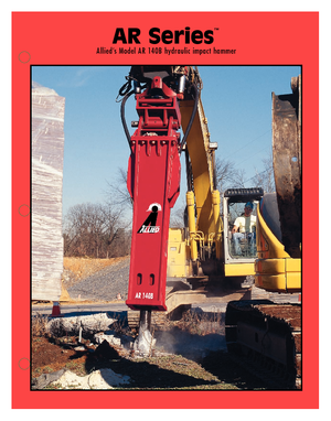 Młoty hydrauliczne Allied AR 140 B